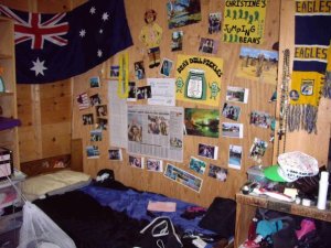 My bed at camp
